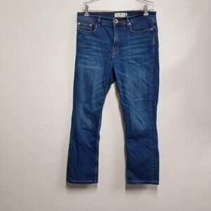 Vineyard Vines Jeans Straight Crop Jamie High-Rise Womens 30 30x25 2P001100